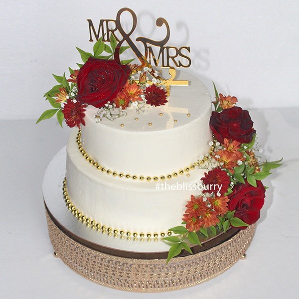 The 50 Most Beautiful Wedding Cakes #engagement #cake #ideas #elegant Need  some inspira… | Simple wedding cake, Beautiful wedding cakes, Wedding cake  simple elegant