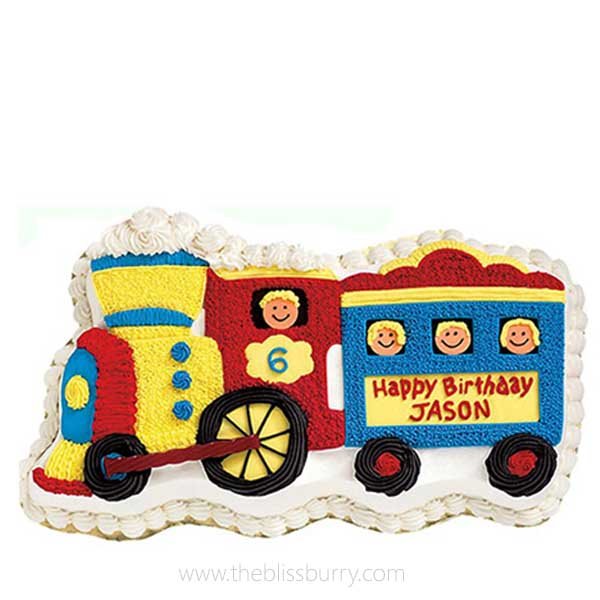 Simple and Easy Thomas The Train Cake - Holly Muffin